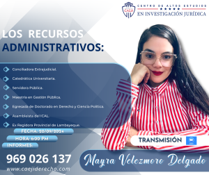 Dra. Mayra Velezmoro- FLAYER